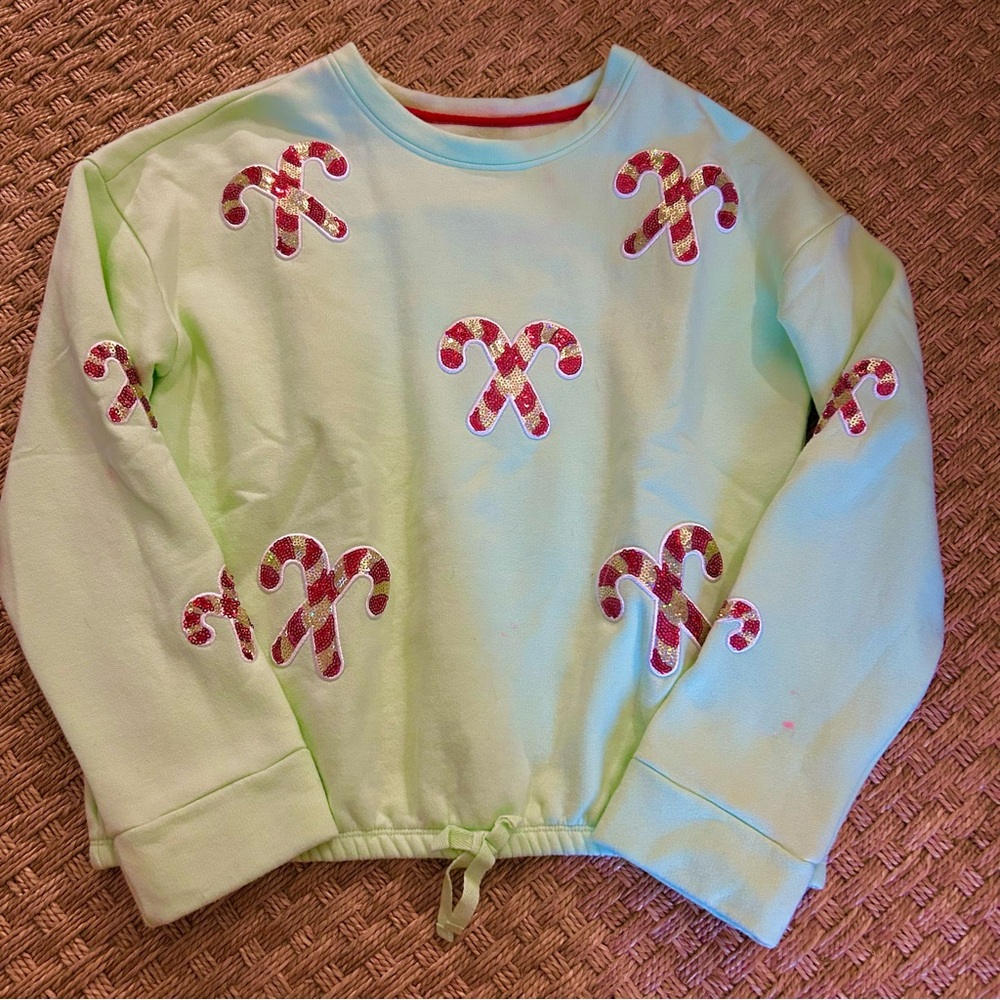 Sequin Christmas sweatshirt